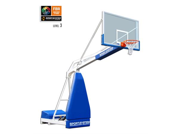 Basketsystem med høydejustering FIBA